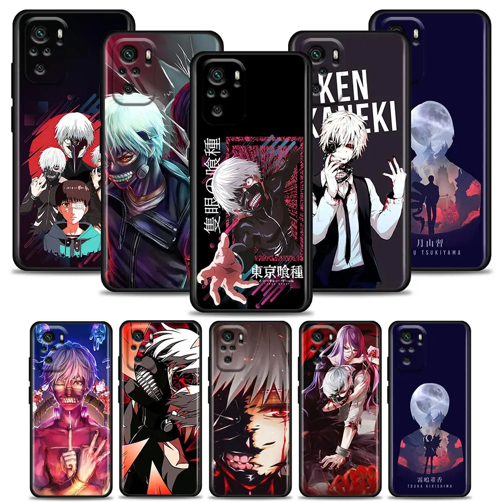 

Tokyo Ghoul Japan Anime Comic Phone Case For Redmi Note 11S 11T 11E 11 10 10S 9T 9S 9 8T 8 2021 7 Pro 5G 4G Xiaomi Cover Fundas