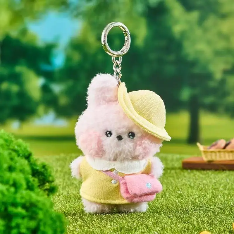 Плюшевые игрушки из серии «Весенний тур» BT21 Chimmy Cooky в стиле аниме, модные новые плюшевые куклы, рюкзаки, брелоки, аксессуары, подарки для девочек (art.: 3920d976b02fc) - 3920d976b02fc