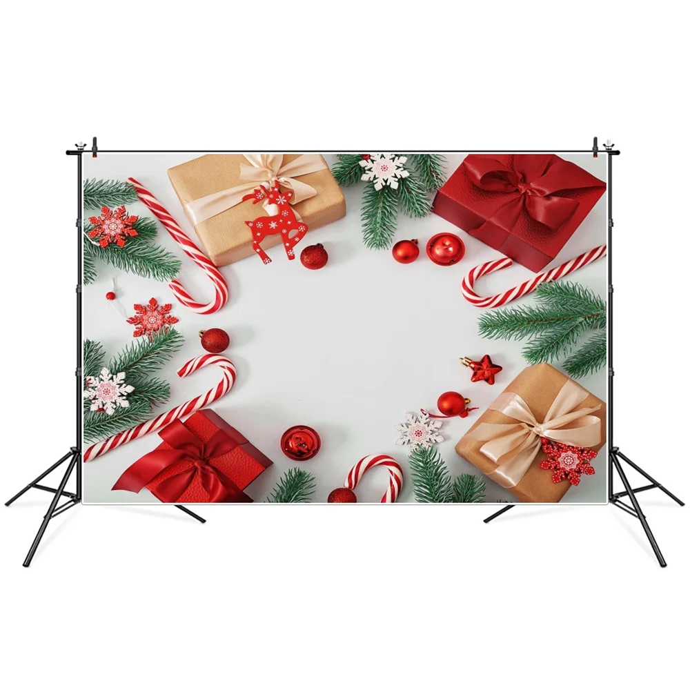 

Рождественские подарки Декор сосна фотография декорации баннер под заказ фотография Стенд фотографические фоны реквизиты
