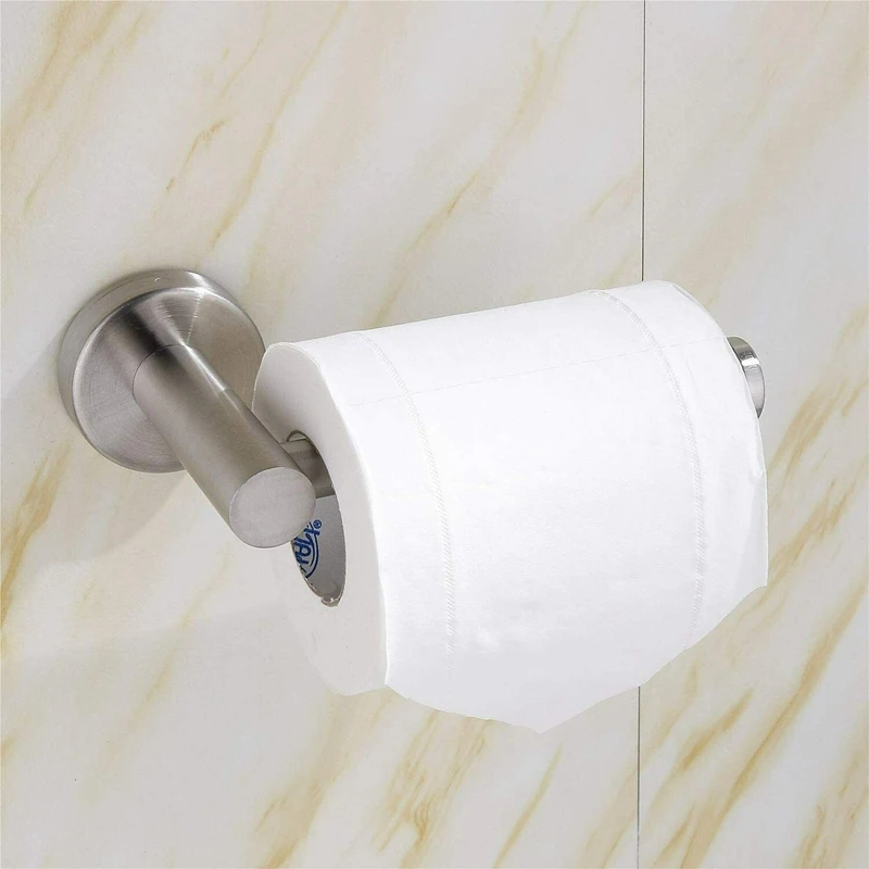 

Держатель рулона туалетной бумаги, настенное крепление из нержавеющей стали для ванной и кухни