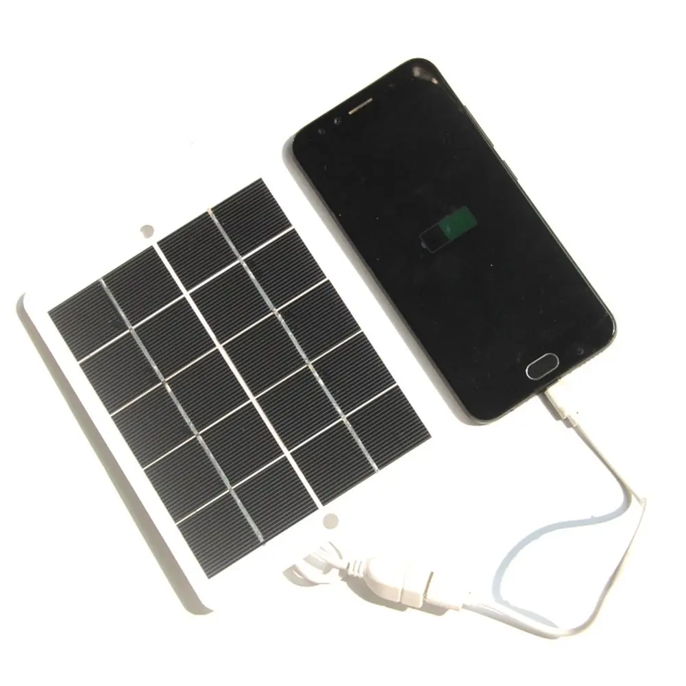Солнечное зарядное устройство для телефона USB солнечная панель зарядный