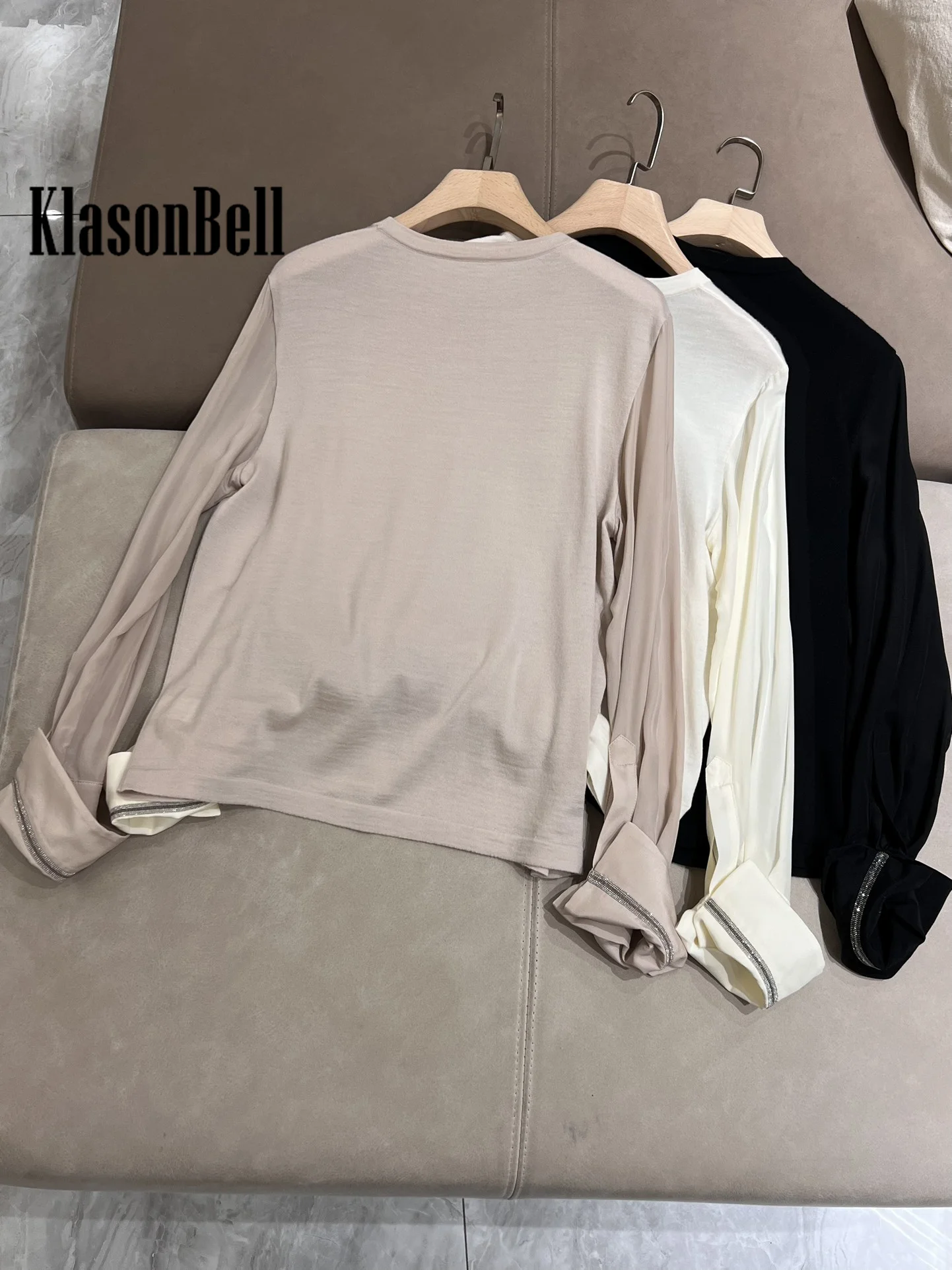 11 25 KlasonBell модные элегантные манжеты с бисером украшение в виде цепочки топ