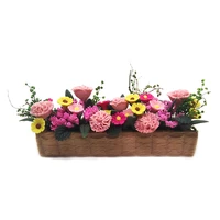 112 dollhouse miniature flowers simulation mini exquisite flowers plant ornament garden dollhouse accessories