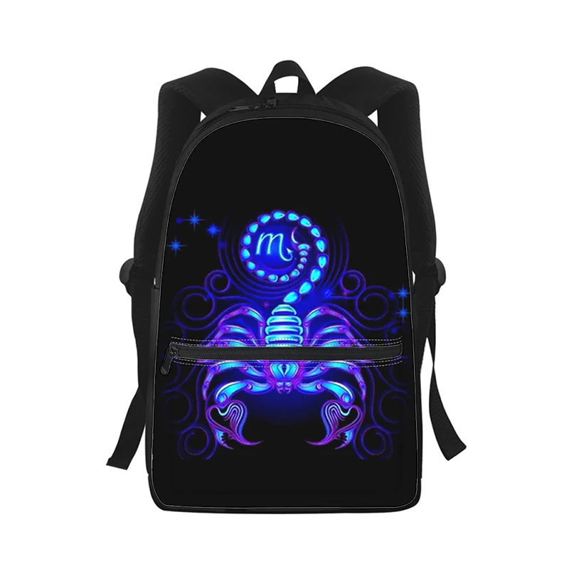 constellations 12 Men Women Backpack 3D Print Fashion Student School Bag Laptop Backpack Kids Travel Shoulder Bag