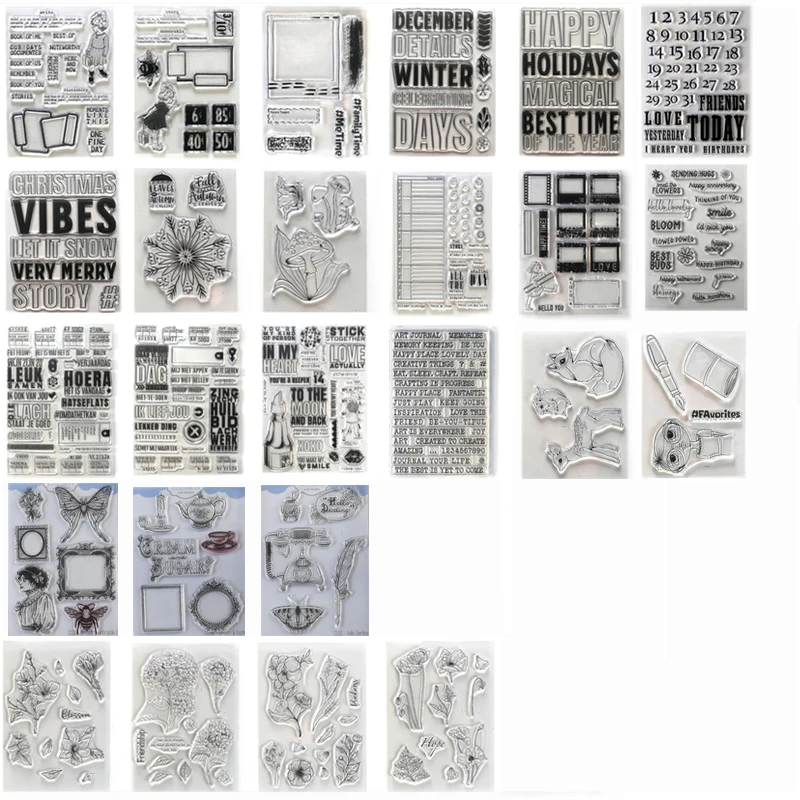 

Clear stamps New Arrival 2023 for Metal Cutting die Card Craft Making Supplies Photo Album