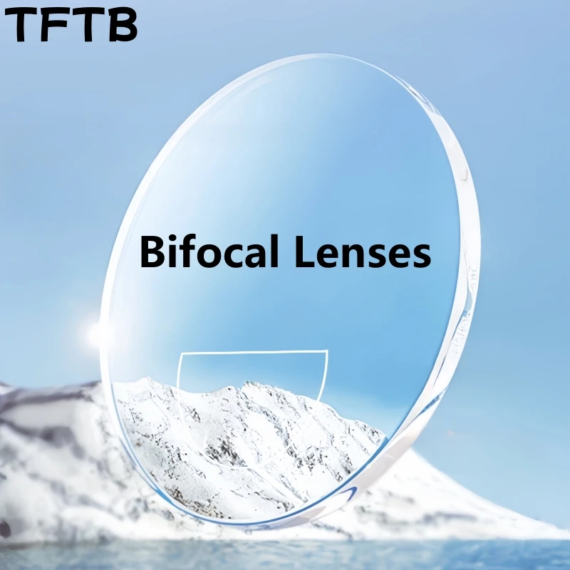 TFTB 1 50/1 56/1 61 Бифокальная оптическая линза с антибликовым покрытием и защитой от