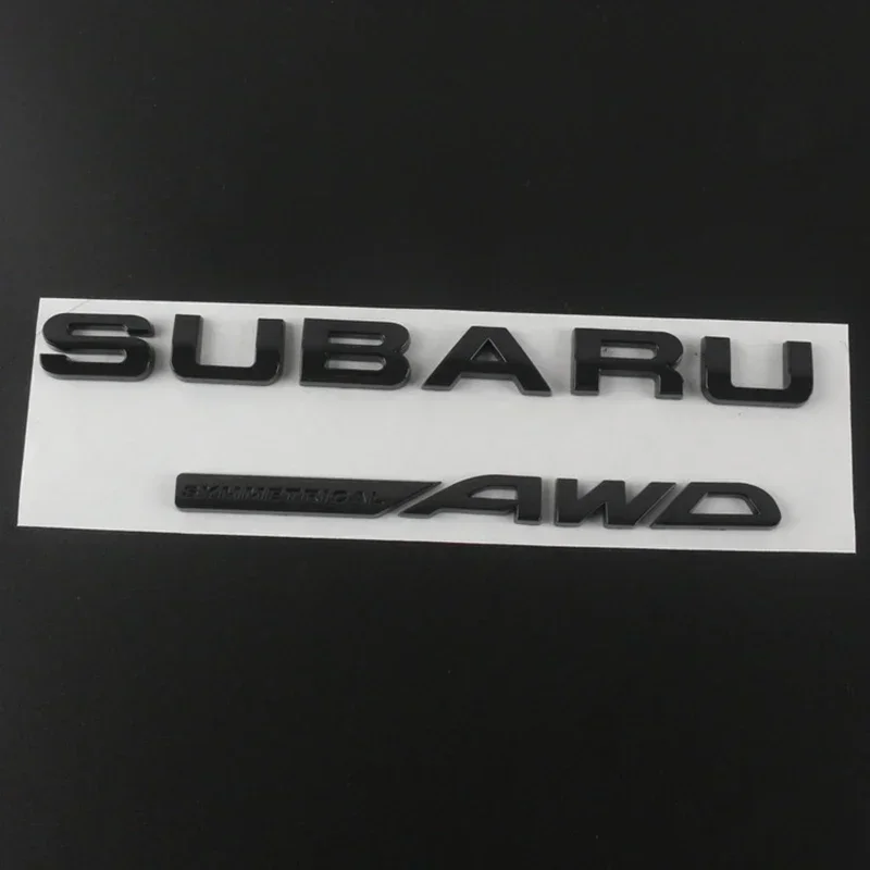 

3D наклейка с эмблемой автомобильной коробки, автомобильный брызговик, задний багажник, значок, наклейка для Subaru BRZ AWD Logo XV STI Impreza Outback Legacy Forester