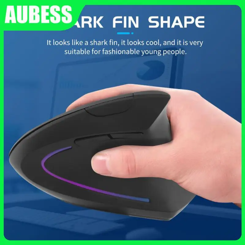 

Ergonomic Mice Charging Right Hand Vertical Mouse Gaming Usb Mouse For Pc Laptop Office Home 1600dpi Upright Mouse 2.4g New