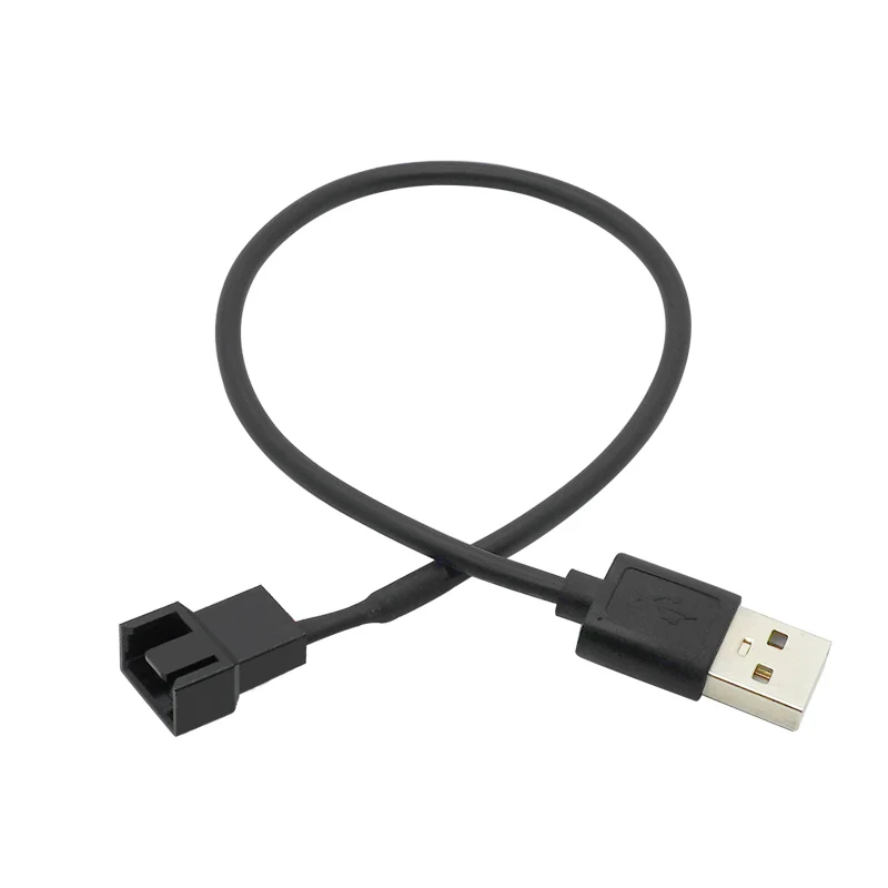 

30 см USB к 3/4 Pin IDE 4-контактный гнездовой кабель для вентилятора процессора 3/4 Pin к Usb адаптер вентилятора кабель питания, коннектор для линии преобразования 5 В