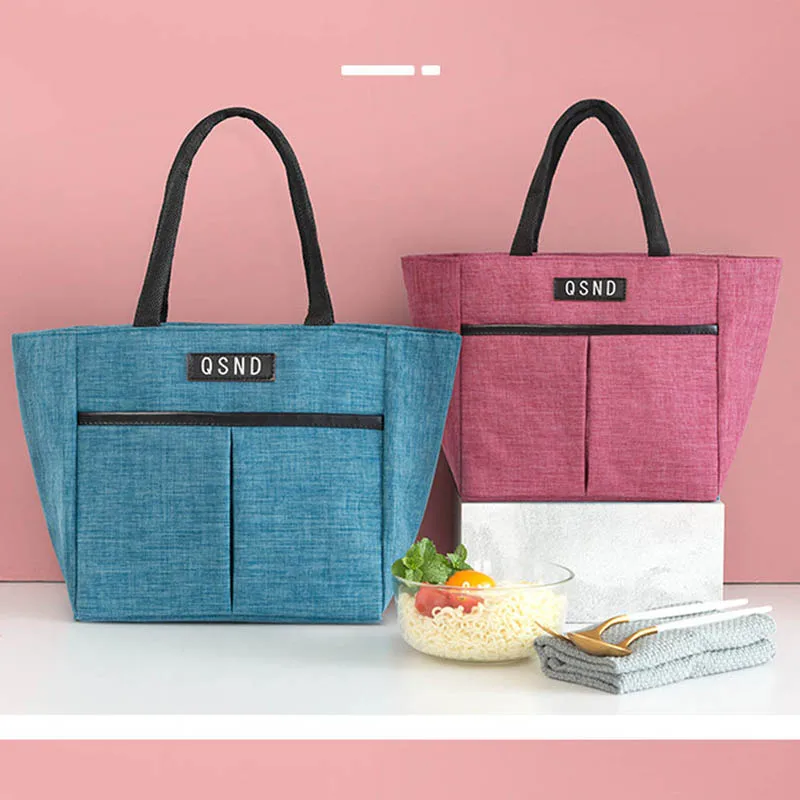 

Lunch Bags For Women Thermal Insulation Waterproof Portable Picnic Insulated Food Storage Box Tote Bags Lunch Bag Loncheras New