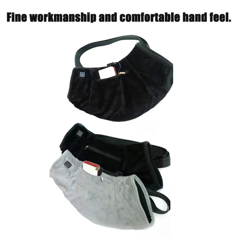 Электрическая грелка для рук с подогревом муфта термоперчатка холодной погоды