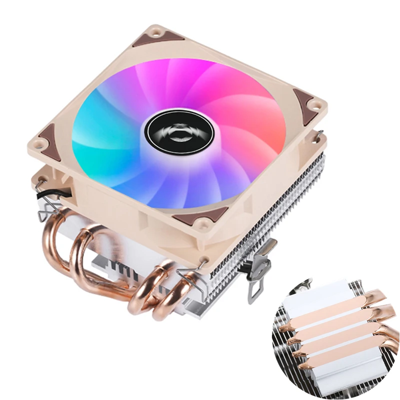Cooling Fan 90mm Am4 For Intel Lga 1700 2011 1200 1150 1156 1155 Processor