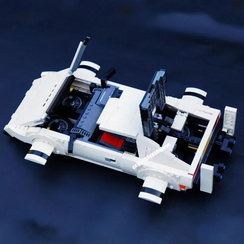 Фото Новый конструктор MOC City 1977 Lotus Esprit S1: Модель внедорожного скоростного автомобиля, 1543 детали. Творческий набор для сборки, подарок, технологичные блоки. №3