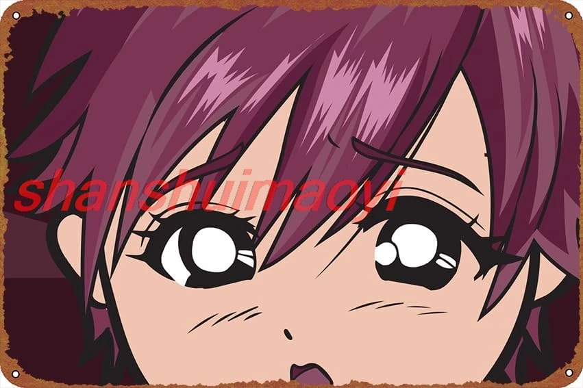 Femboy аниме постеры для переодевания жестяная вывеска кафе-бар домашнее настенное