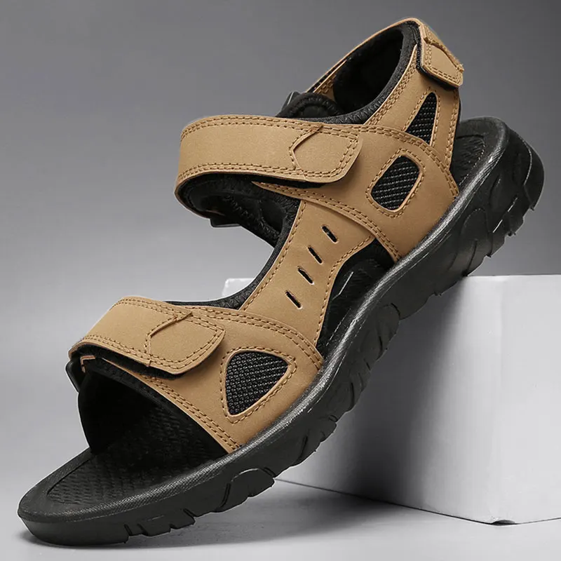 

AODLEE Summer Men Sandals Gladiator Beach Casual Shoes Men Slippers Slides Colgs Flip Flops Sandalia Masculina Zapatos De Hombre