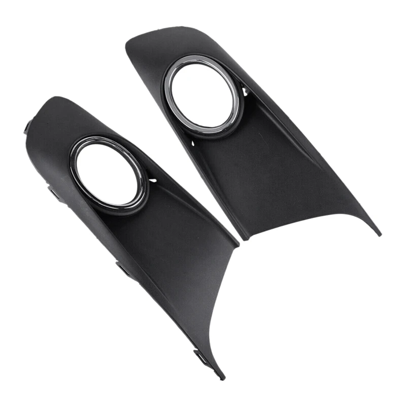 

Хромированная противотумансветильник фара для переднего бампера автомобиля, противотуманная фара, решетка вентиляции, крышка гриля для ...