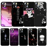 fashion cool naruto art for apple iphone 13 12 11 se xs xr x 7 8 6 5 s mini plus pro max 2020 soft tpu cover black phone case