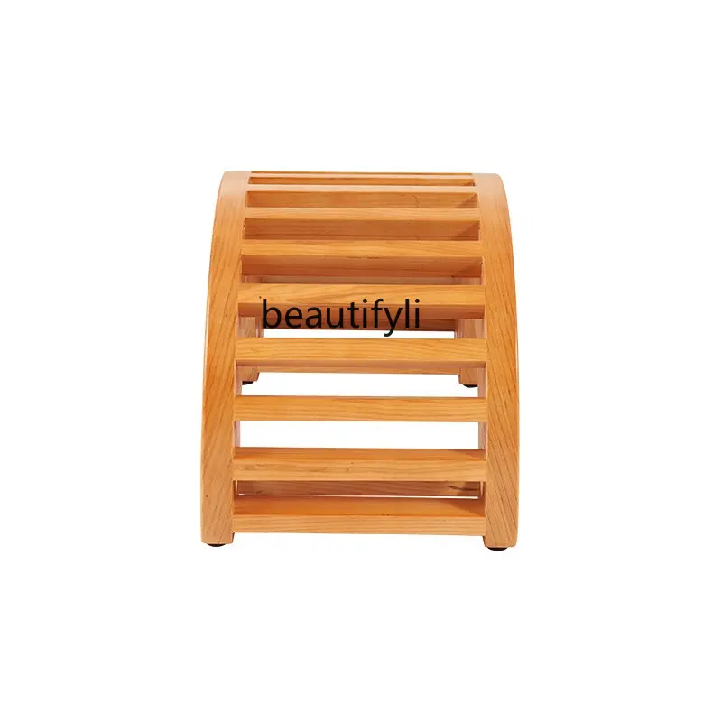 Изогнутый Натяжитель для позвоночника yj Mini Yoga Bridge из массива дерева