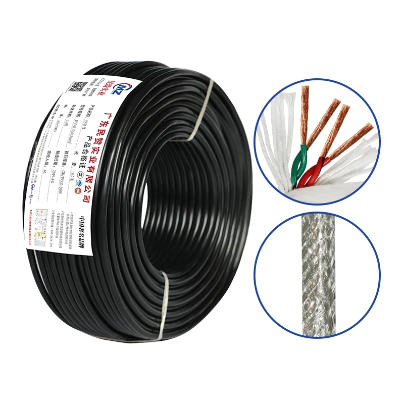 

MiNZAN Экранированный кабель витая пара 2-16 ядер 13-24 AWG