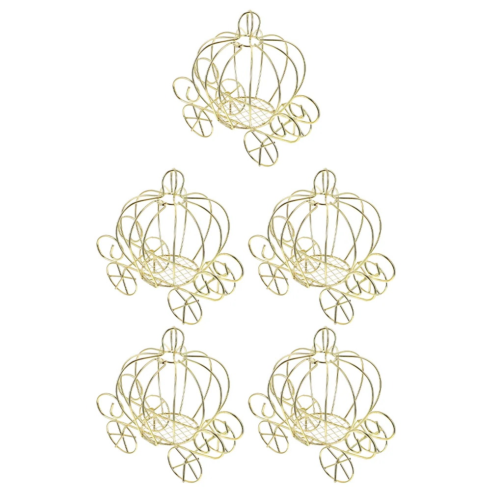 

5 шт., подарочные коробки в форме тыквы