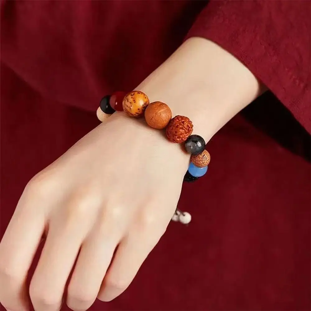 

Style Bracelets Jewelry Gift Bodhi Bead Bracelets Female Hand Chain Buddha Bead Bracelets Temple 18 Bead Bracelet