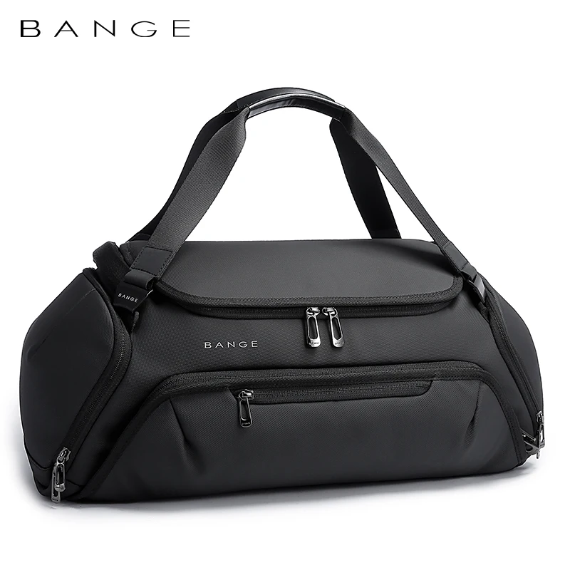2022 BANGE New Gym Bags For Men and Women Waterproof and Moistureproof Dry and Wet Separation Travel suitcases Woman Travel Bag