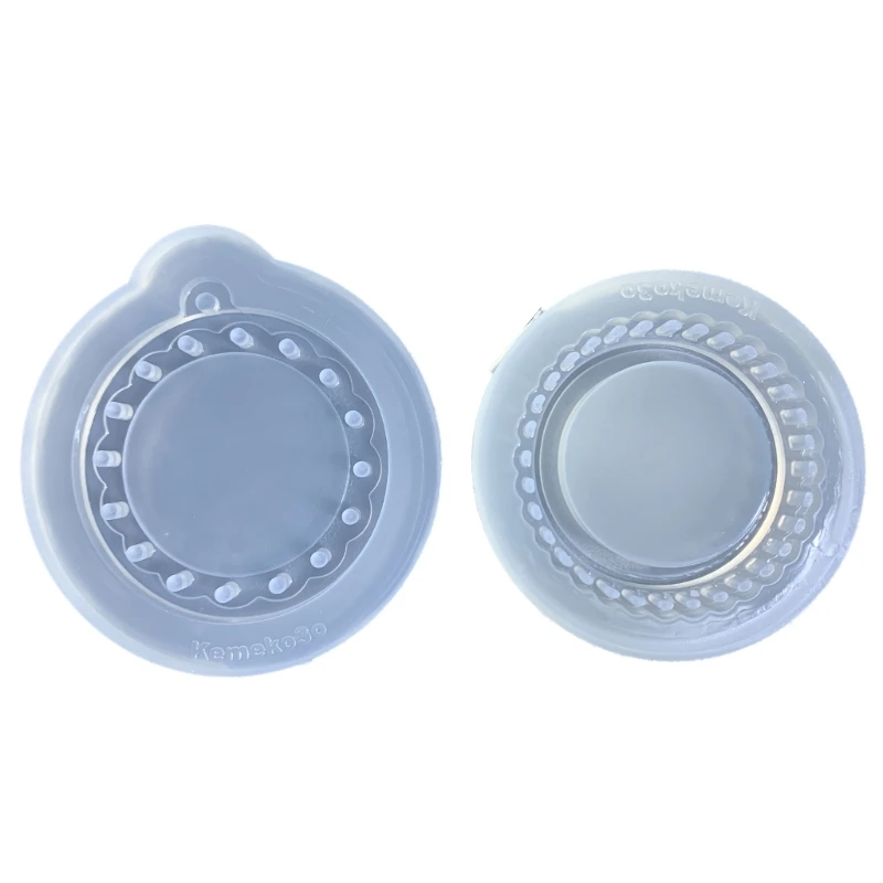 

F19D Resin Picture Frame Mold with Hanging Hole Resin Shaker Silicone Molds