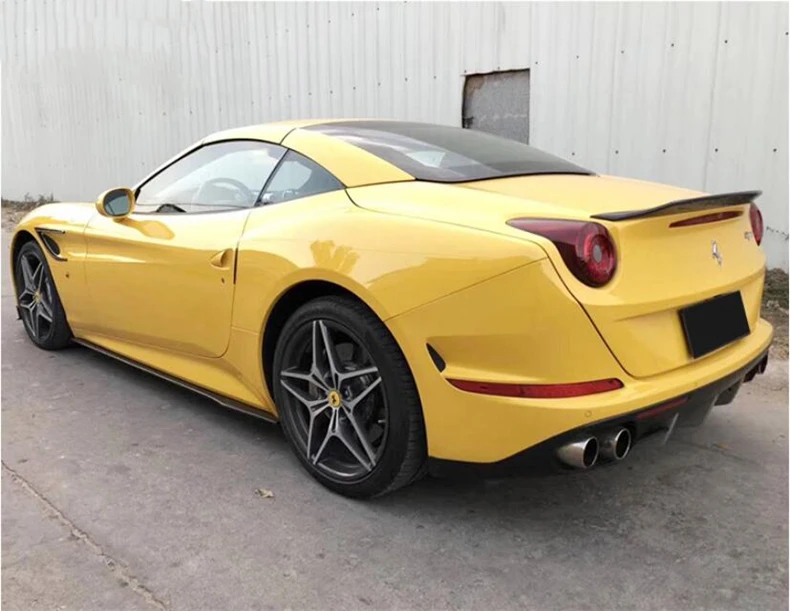 Задний диффузор из углеродного волокна для Ferrari California T 2015-No комплект бампера