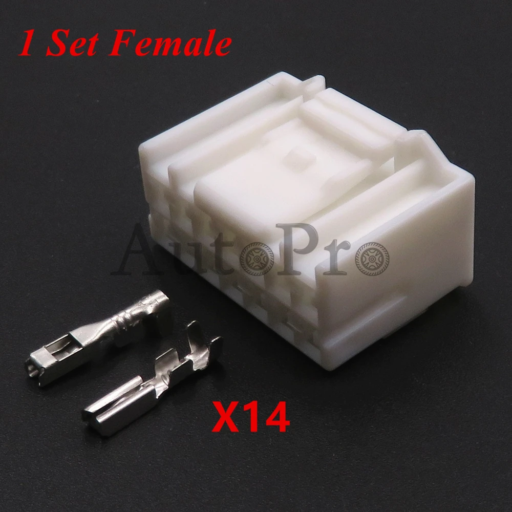 

Автомобильный незапечатанный штекер, 1 комплект, 14 отверстий 936199-1 936209-1, автомобильный пластиковый корпус, разъемы, автомобильный провод, кабельная розетка