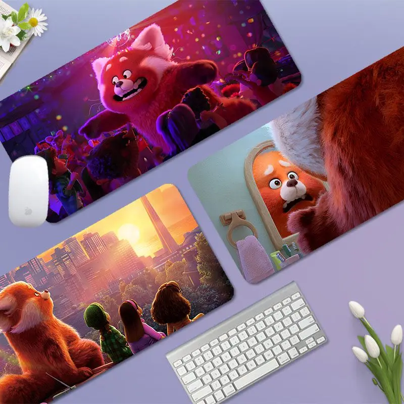 

Disney Turning Red In Stocked Rubber Mouse Durable Desktop Mousepad Size For Keyboards Mat Mousepad For Boyfriend Gift