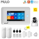 Система охранной сигнализации Tuya, 433 МГц, Wi-Fi, Gsm, с IP-камерой и датчиком движения