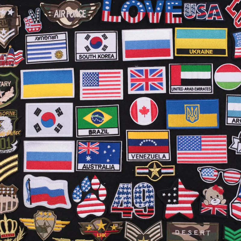 Термоклейкие нашивки для одежды