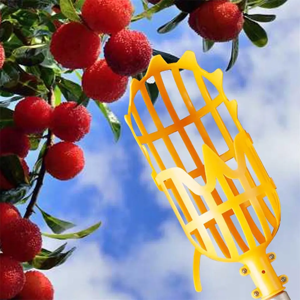 

Orchard Fruits Picking Tool Catcher Farm Fruits Picking Supplies For Apples Pears Plums Peach Bayberry Picker Gardening Tools