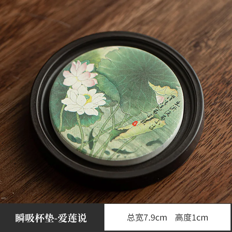 

Бакелитовые подставки для чашек с узором