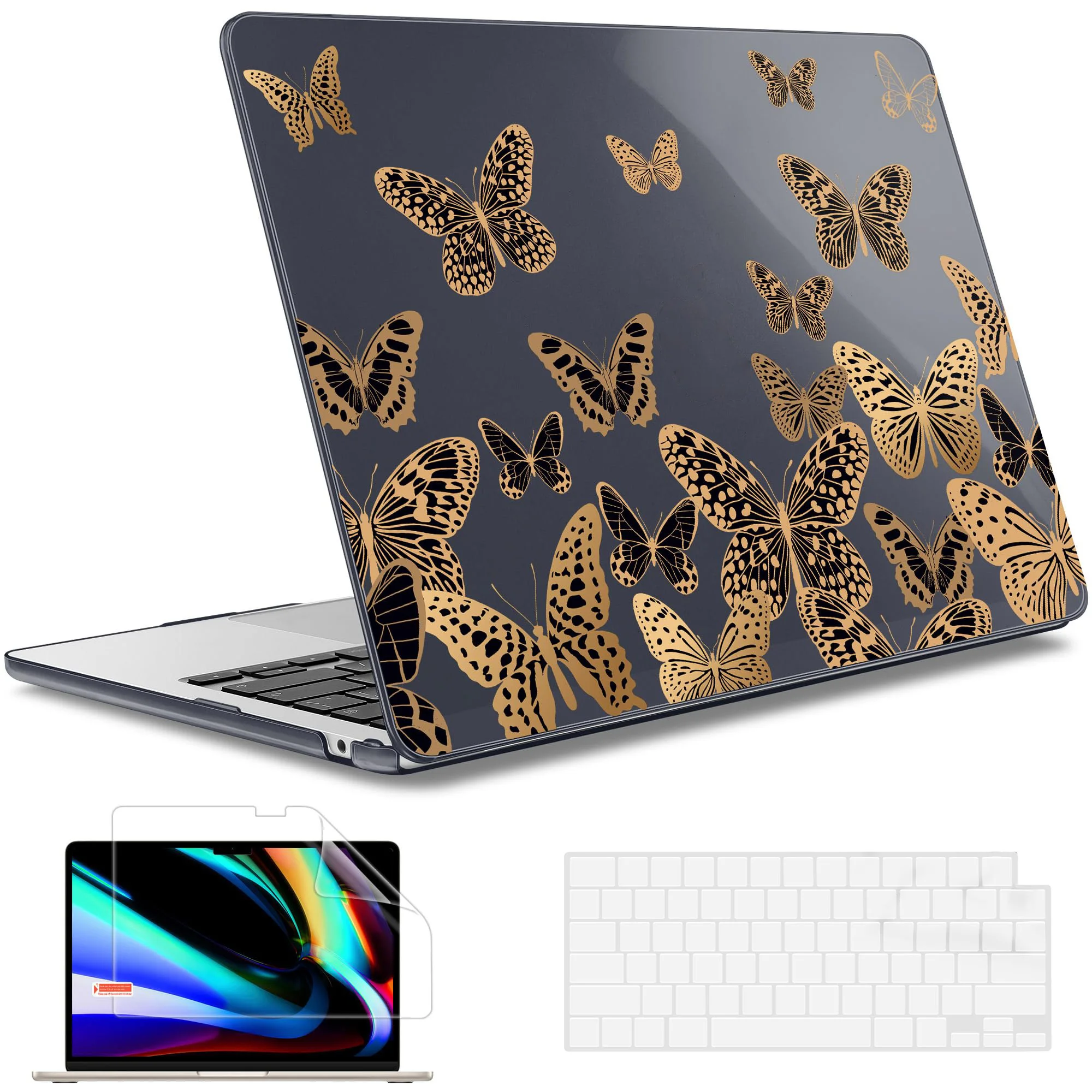 Для Macbook Pro 14 16 M3 A2991 2918 A2992 2023 M2 Air 15 A3114 Чехол 13 6 A3113 2022 дюймов для M1 A2337