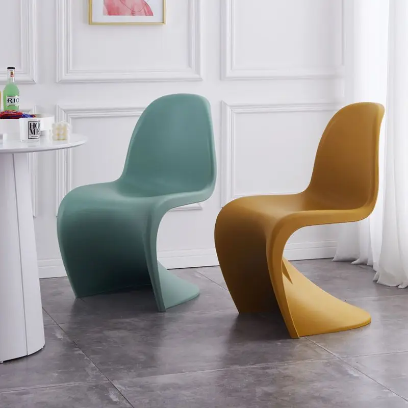 

Nordic Chair Dining Room Mobile Design Plastic Desk Chairs Funky Ergonomic Lounge Vanity Sedie Sala Da Pranzo Balcony Furniture