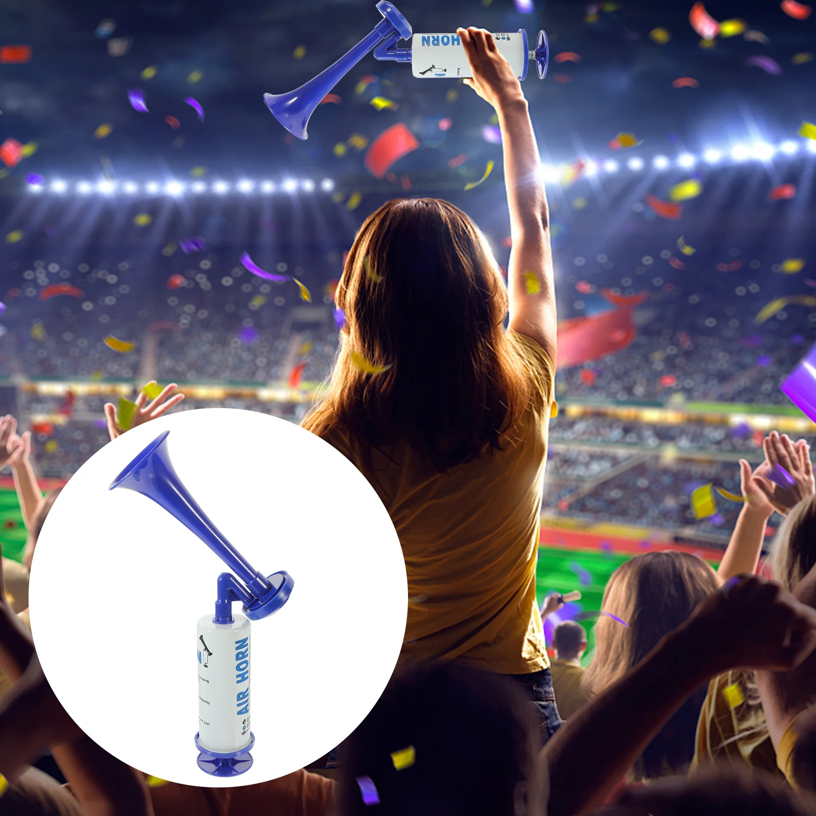 Предупреждающий воздушный рожок футбольные мероприятия реквизит для поддержки