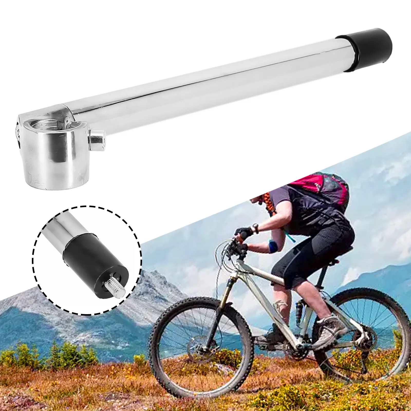 Велосипедный стержень хромированный велосипедный руль замена шоссейного