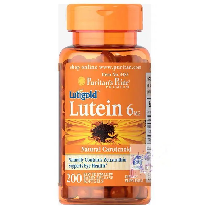

Buy Three Get One Free Lutein Lutein Soft Capsules To Protect Eyes From Fatigue And Dryness 6mg*200pcs