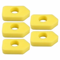 5pcs yellow air filters for briggs stratton 698369 5088d 5088h 5086k 4216 5099 power equipment air filters lawn mower parts