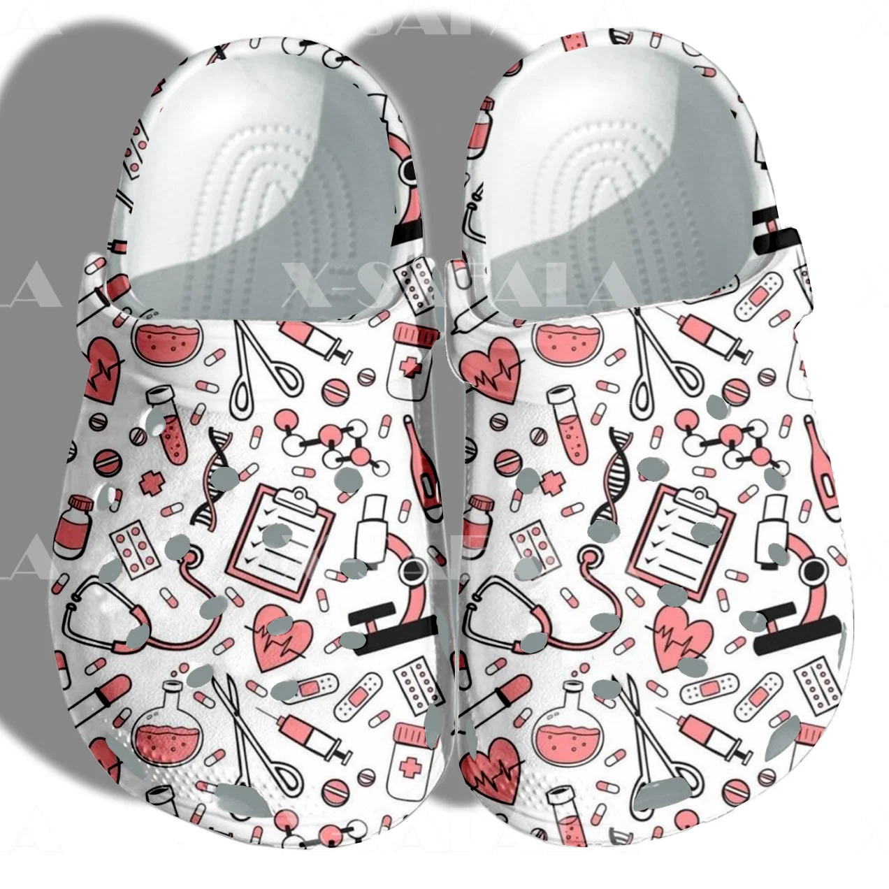 

Сандалии унисекс из ЭВА, классические тапки с 3D рисунком стоматолога, для стоматологических клиник, пляжная обувь для улицы, облегченные, ле...