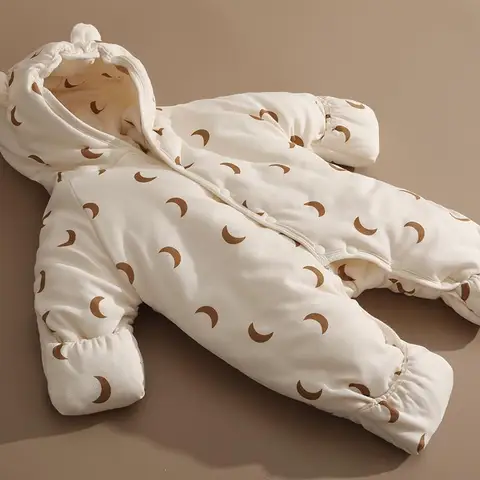 Комбинезоны, Одежда для новорожденных, зимние куртки с хлопковой подкладкой, комбинезоны для малышей, утепленные комбинезоны для ног, комбинезоны, цельнокроеные костюмы