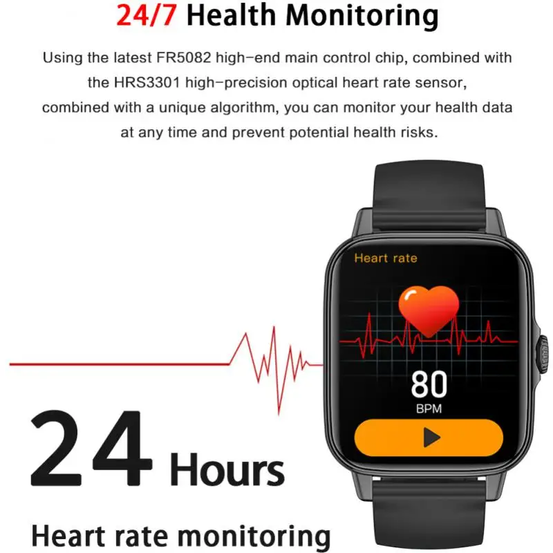 

Bracelet Wireless Charging Blood Oxygen Pressure Monitoring Smart Watch Heart Rate Monitoring Waterproof Smartwatch Sports Watch