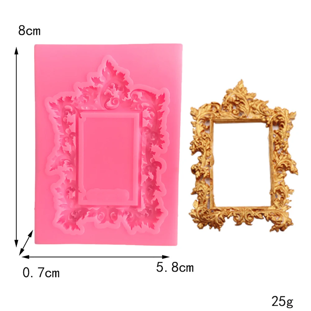 

Форма для торта ChengHaoRan, силиконовая, барокко