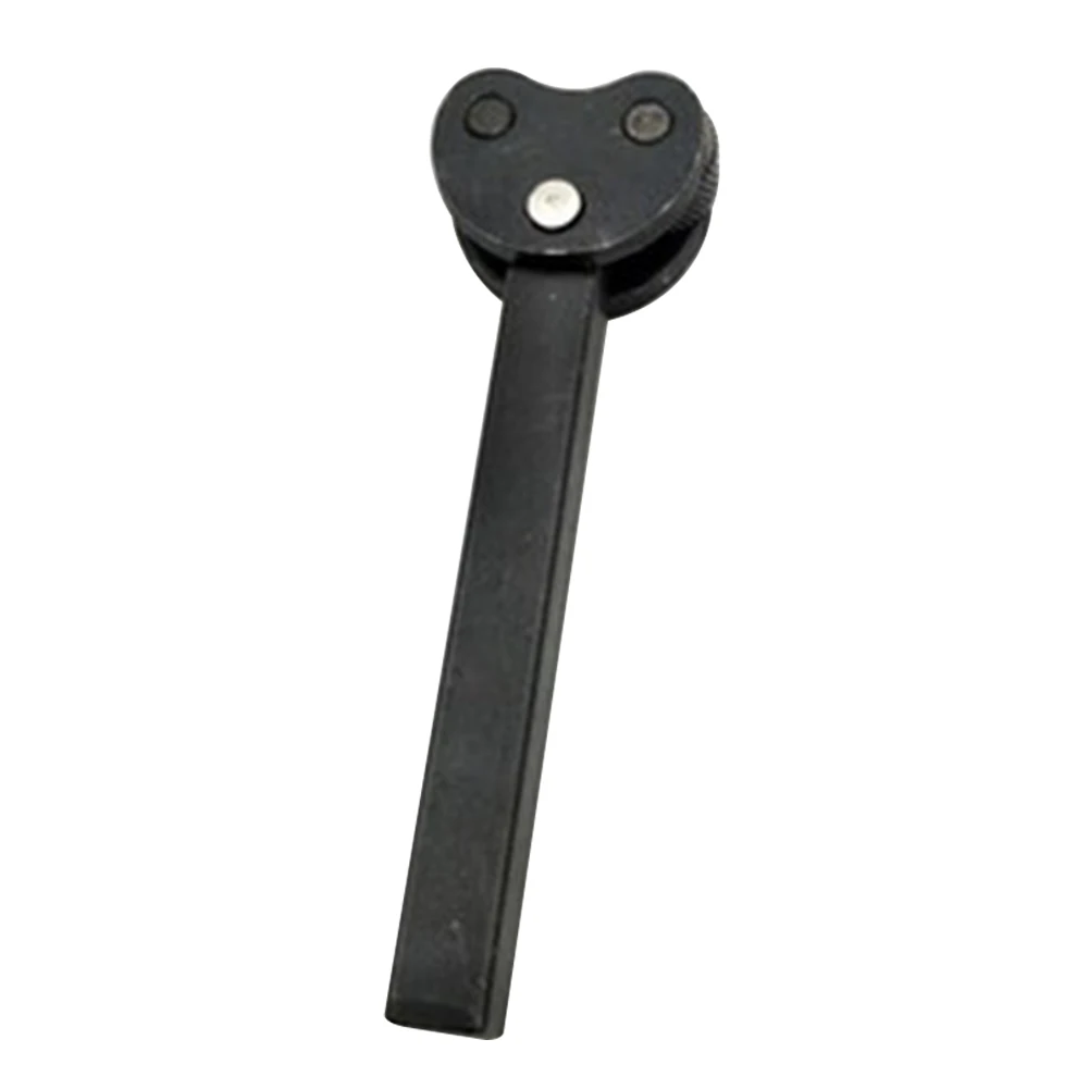 

Industrial Double Wheel Knurling Tool Portable Cutter Rod Durable Home Accessories Black For Woodworking Turning Lathe Steel