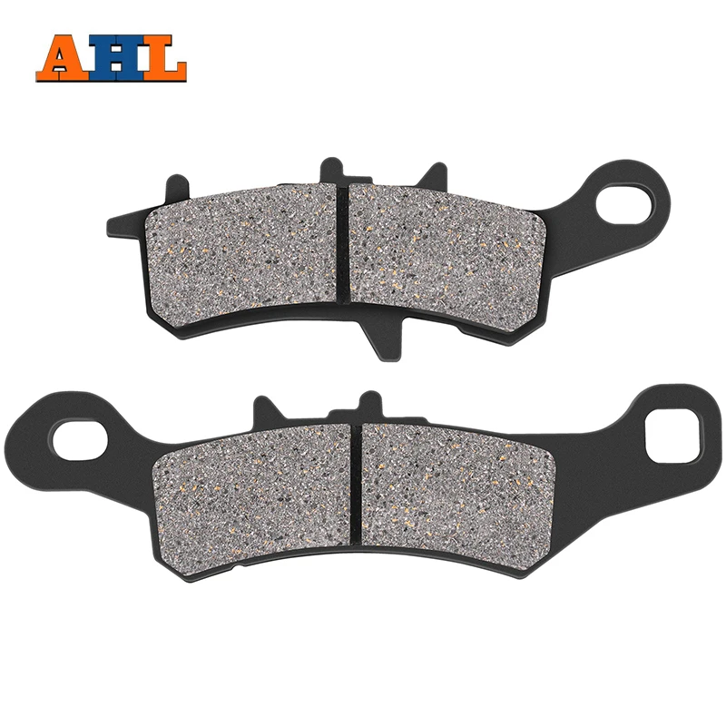 

AHL Motorcycle Left Front Brake Pads For KAWASAKI KFX 450 R Quad KSF 450 B8F B9F BAF BBF KVF 650 A1 A2 HD 700 Prairie D1 4x4