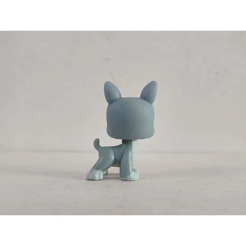 Фигурка LPS Littlest Pet Shop Серый Синий Собака с Зелеными Глазами # 7862 детская игрушка