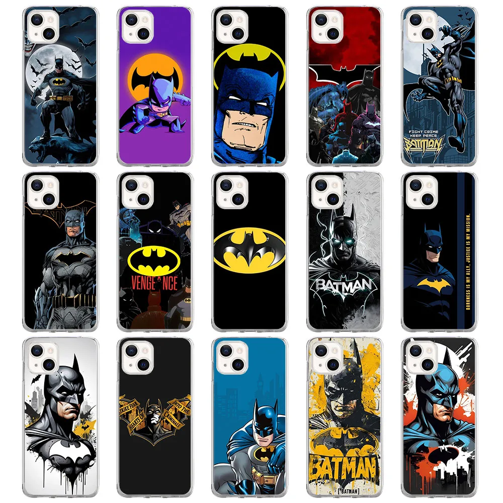 BY-69 The Batman Soft чехол для Moto E4 E5 E6 E6S E6i E7 E7i E20 E30 G10 G24 Play GO Plus Power