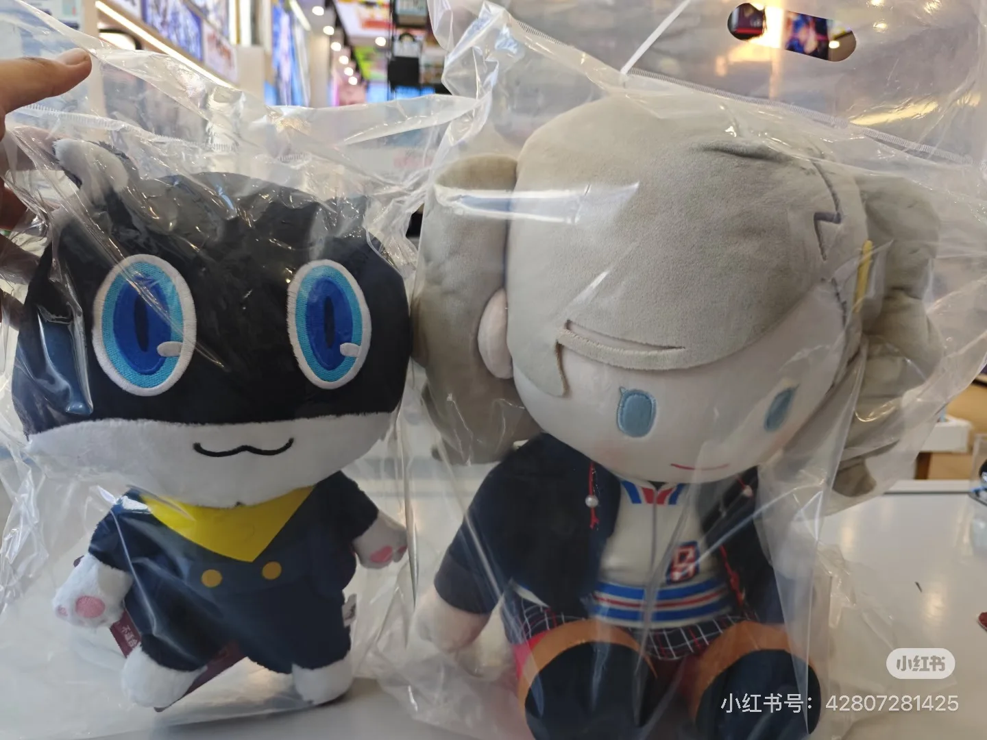 Фото Плюшевая коллекционная игрушка Bandai Persona 5 Royal P5R: Амамия Рен, Сакура Футаба, Энн Такамаки – высококачественная мягкая кукла для фанатов аниме №3