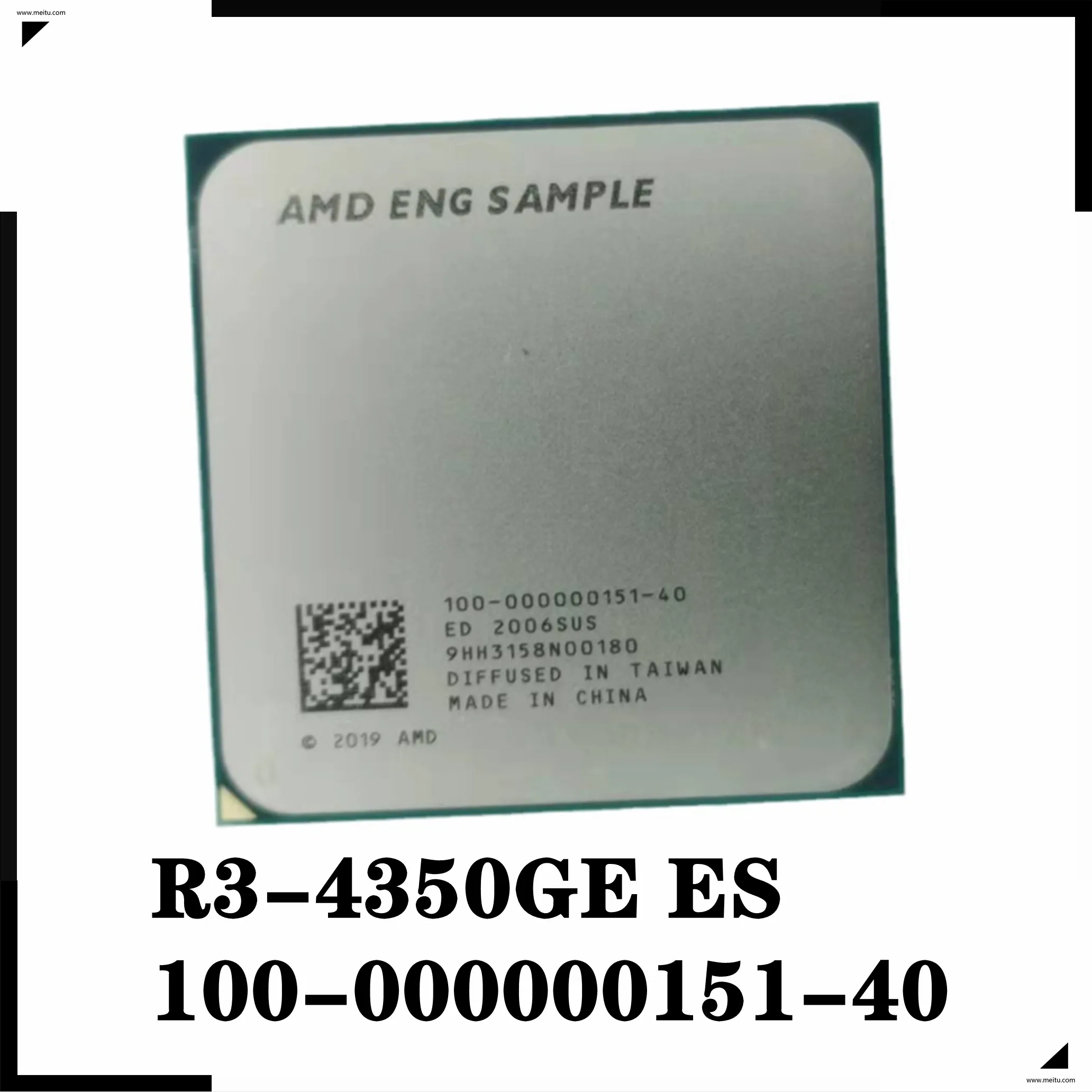 Настольный процессор Ryzen 3 4300GE ES R3 PRO 4350GE четырехъядерный восьмипоточный 35 Вт L3 = 4M